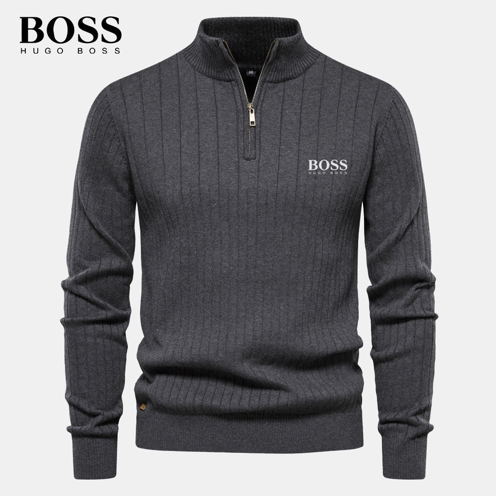 𝐵oss Premium Long-sleeve Jumper